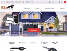 Tablet Screenshot of mightymulestore.com